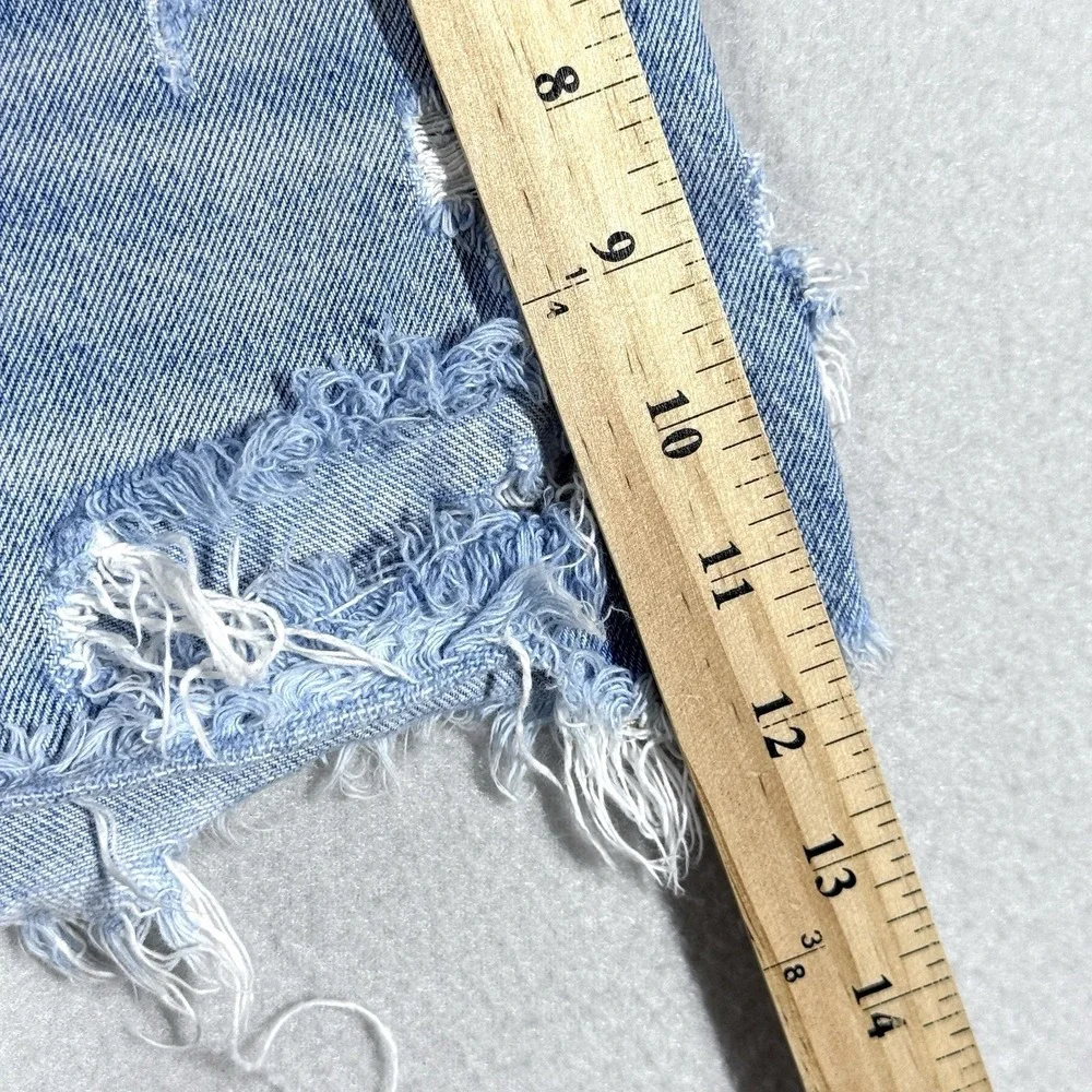 Agolde Shorts Womens 29‎ Parker Vintage Cut Off Denim Swapmeet Wash Button Fly